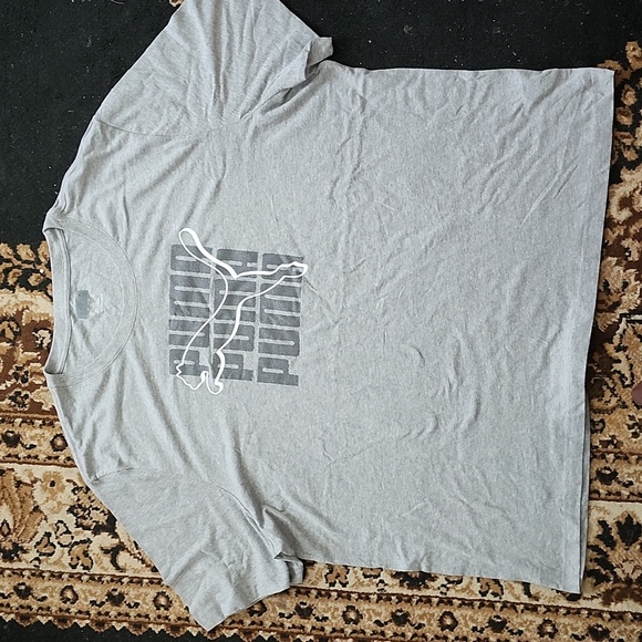Men's Puma t-shirt; Size: 4XL, grey - Picture 1 of 9